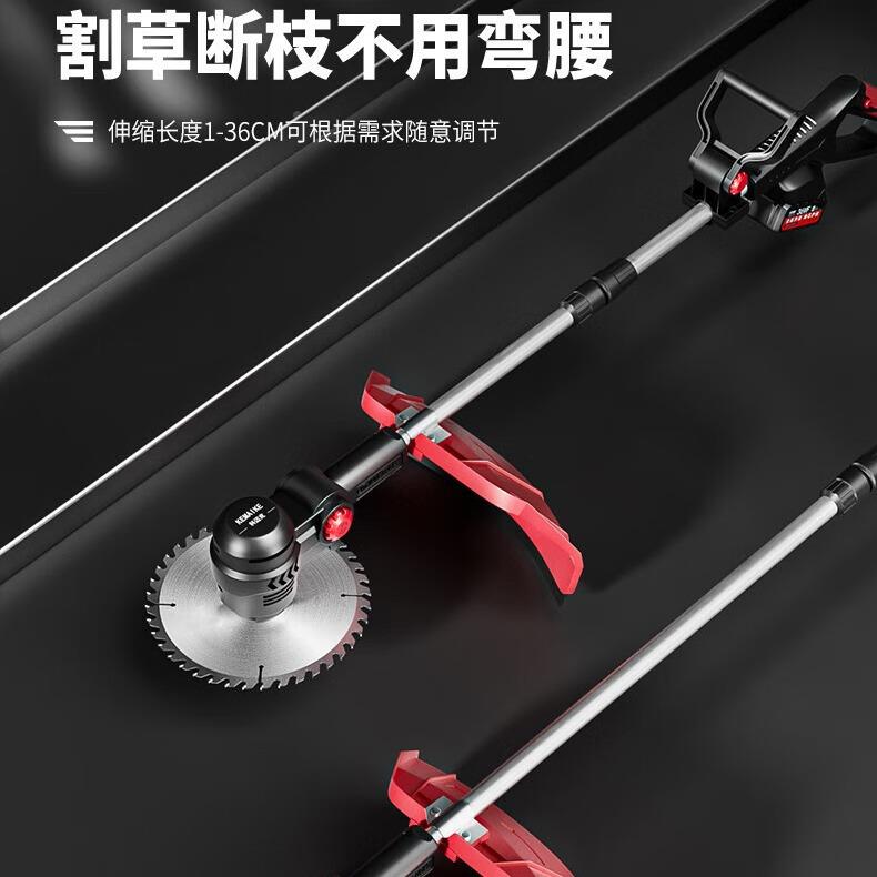 大功割率电动寸草机家用8TEW小型除草机手持锂电打草机多功能充电