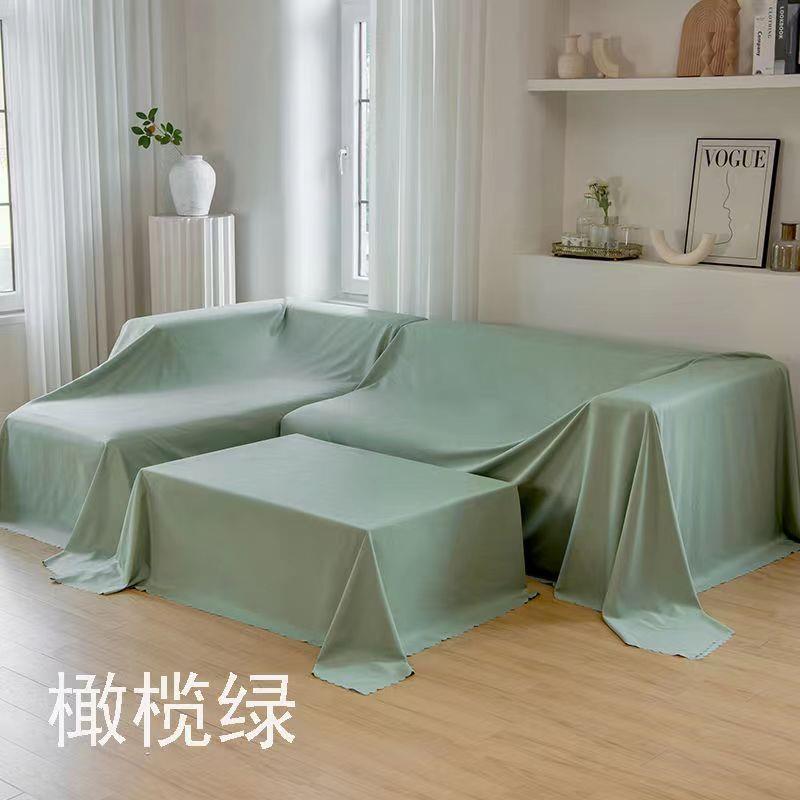 特宽防尘布厂家直供家发具床尘罩沙防遮盖布会展盖布挡灰布防尘背
