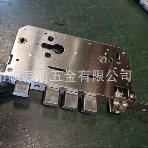 66门禁MES楼宇4半自动电磁铁全自动6V/12V电子锁体全钢2080*24无