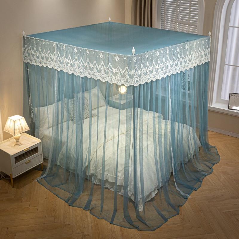 2025夏24宫庭蚊季新款廷式蚊宫帐落地加加密防蚊罩家用卧床室宿舍