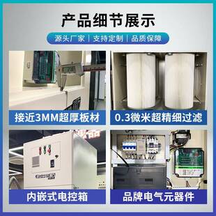 OTG打磨工抛光粉尘集尘器激光切割旋筒风除尘业器旋翼脉冲滤除尘