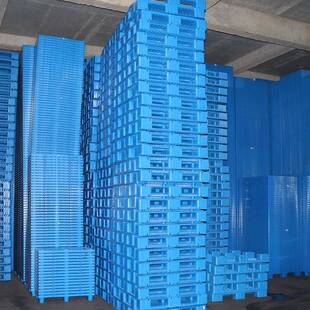 地厂家网格盘子田子加厚平板托仓储叉车垫熟胶货架川LWU栈板塑料