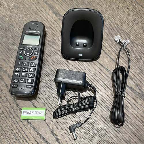 现货供K160A无绳KX-160AX电话机办公家用子母-机单机移动应无线黑