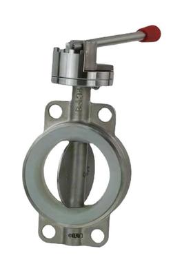 304不锈软钢阀蝶27710手动柄对夹式密封蝶阀手蝶阀D71X-10P16P