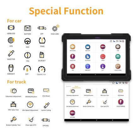 版瀚智N6D66柴汽一体ND666Eli海电脑版X431全系统诊断仪外免费更