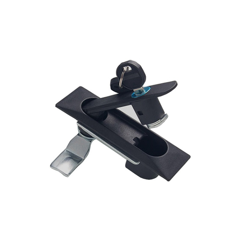 XAT37-N/XAT38-N平面锁  无滑盖F型转动式面板锁 柜锁