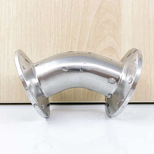 盼特304不锈钢45度装管箍卡箍卡盘弯头快箍弯管级抱接头端头卫生