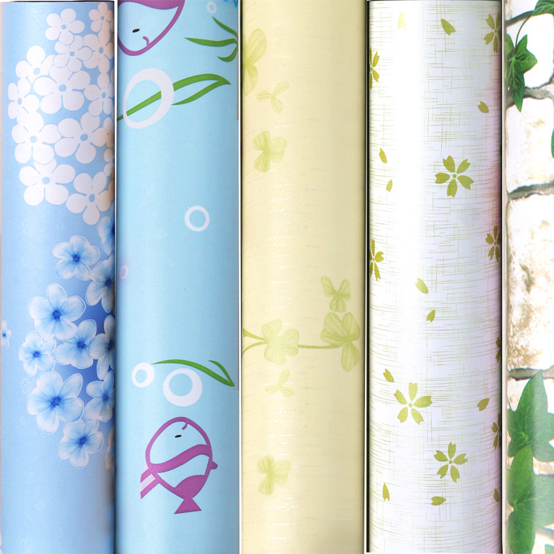 加厚PVC壁纸壁纸 翻新整体橱柜柜子衣柜贴纸田园欧式自粘壁纸壁纸,家居饰品,软装墙贴,淘宝优惠券,粉丝福利购,淘宝优惠卷