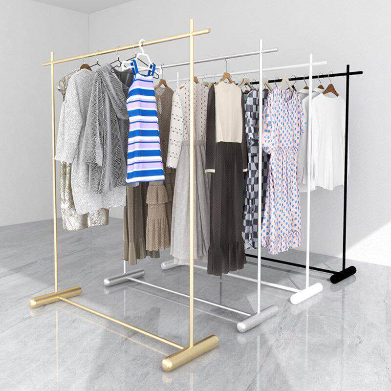 服装987装店展示架软网红店装修衣服架子挂女衣架装童装店陈列架