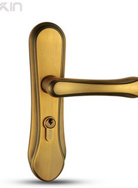 普鑫门锁欧式简约卧室实木门锁门锁GH20-9818门把手房门移室内