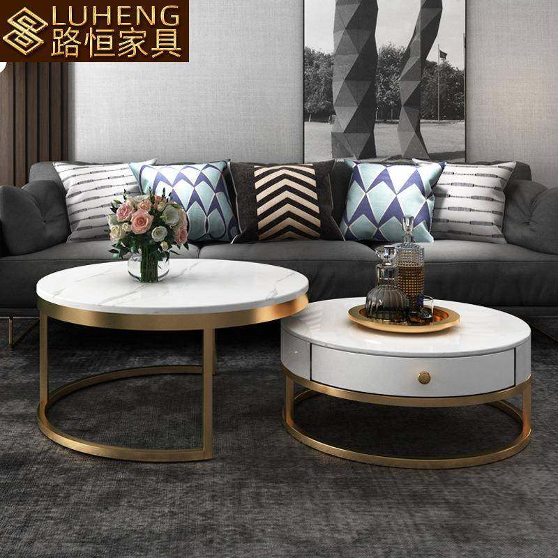 轻奢圆形茶几大小圆高低组合小户型简约后现代网红岩板茶几,鲜花速递/花卉仿真/绿植园艺,割草机/草坪机,淘宝优惠券,粉丝福利购,淘宝优惠卷