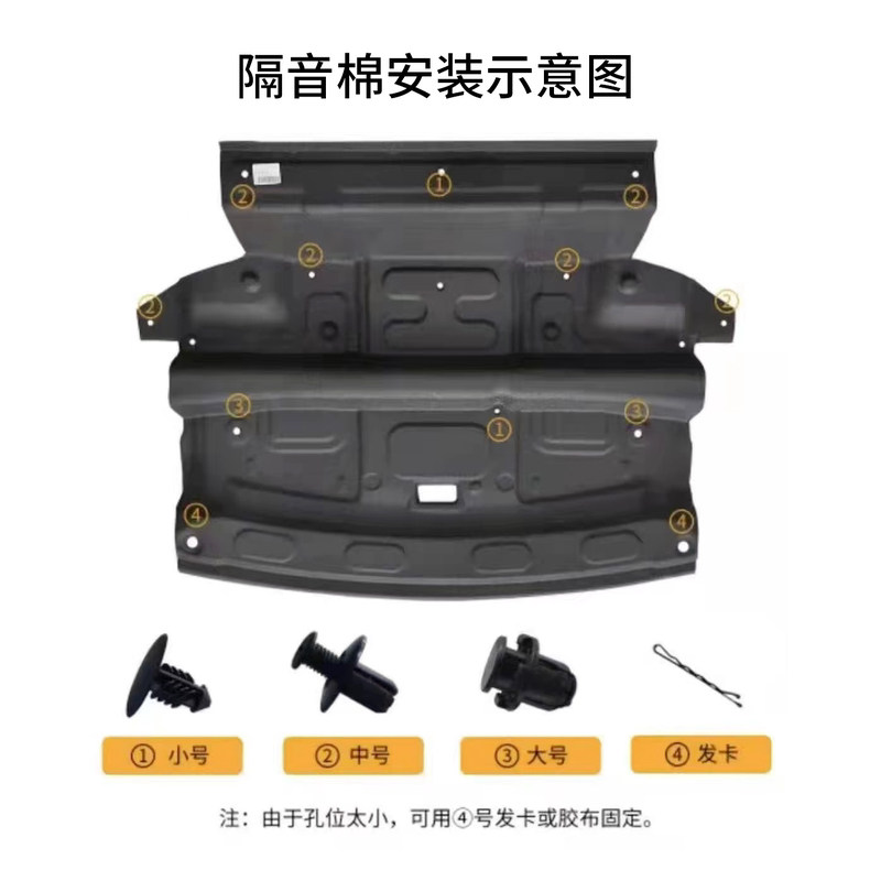 适用吉利帝豪L雷神hix/P后备箱隔音棉帝豪GL隔热板垫内饰隔音改装