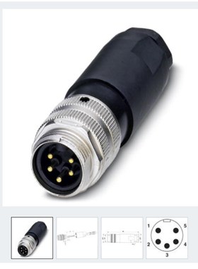 连接器 - SACC-MINMS-5CON-PG16/2,5 - 1456239