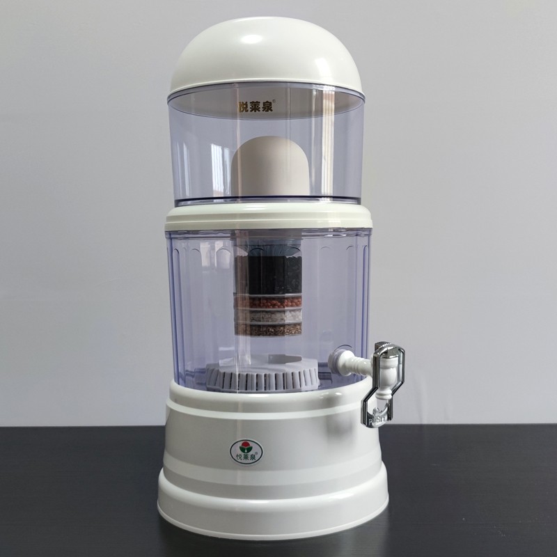 悦莱泉桌面型矿泉壶养生壶过陶瓷滤芯净水直饮过滤饮水机桶矿化壶