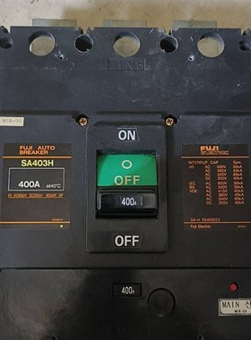 SA403H空气开关 400A 3P 拆机 成色如图