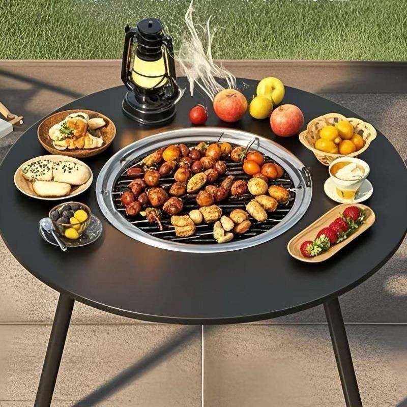 围炉煮茶家庭碳烤炉户外便携可折叠一体全套户外野炊露营烧烤桌子,鲜花速递/花卉仿真/绿植园艺,割草机/草坪机,淘宝优惠券,粉丝福利购,淘宝优惠卷