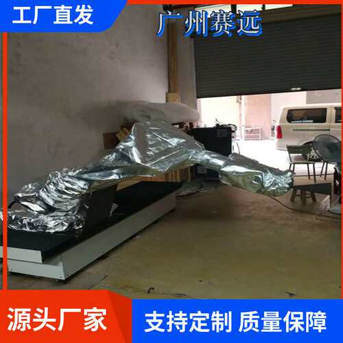 fasco机器人防护服高弹性防静电抗冲压窗口式挂式工业防水