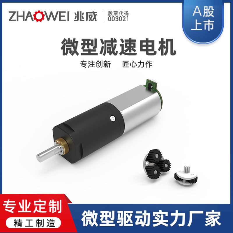 微型直流电机 水果榨汁机低噪音大扭矩齿轮箱12v小型减速电机