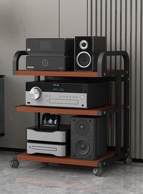 6种层高新款胆机支架移动层功放机架HIFI设备烧脚架URR发DC机架多