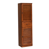 柜大容量窄夹缝转角电梯进门口收纳单门鞋 实木鞋 柜家用 美式 新中式