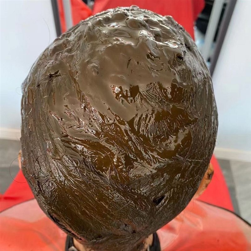 中药材染发粉植物天然养发专业剂膏霜遮盖白头发无刺激防过敏焗油