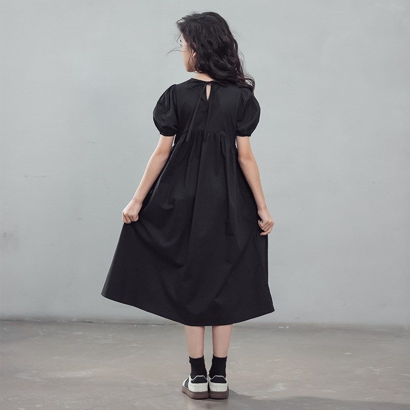 女童夏季连衣裙新款中大童亲子装白色中长款洋气仙女裙子,童装/婴儿装/亲子装,连衣裙,淘宝优惠券,粉丝福利购,淘宝优惠卷