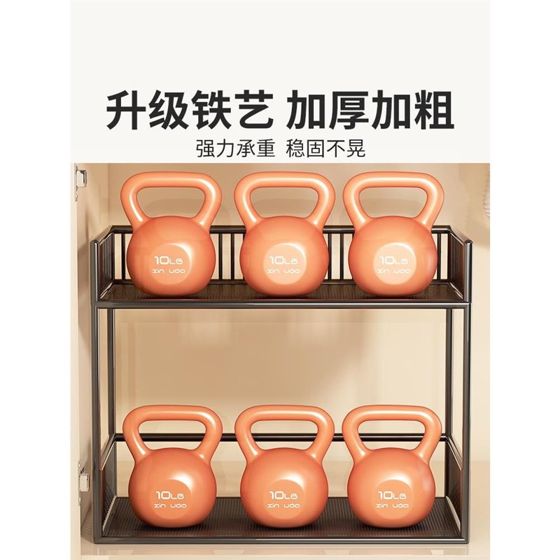 厨房下水槽置物架橱柜柜内分层架卫生间洗手台水槽多层收纳储物架