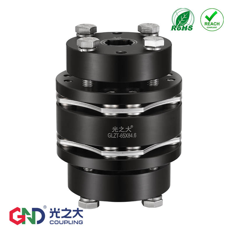 光之大45号钢高钢性膜片胀套联轴器大扭矩丝杆电机连接连轴器GLZT