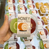 中式 蛋糕卷梦龙卷虎皮芋泥卷打包盒100套 糕点盒哈尼卷女王卷日式