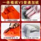 加长加绒洗碗手套乳胶家用家务厨房清洁防水防滑型洗衣服保暖手套