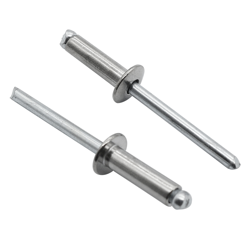 铝制开口圆头抽芯铆钉 304不锈钢半钢铁铆拉钉M2.4M3.2M4M5M6柳丁