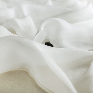 长裙仙显瘦女装 沙滩裙白色中长款 2020新款 宜黛公主真丝连衣裙修身