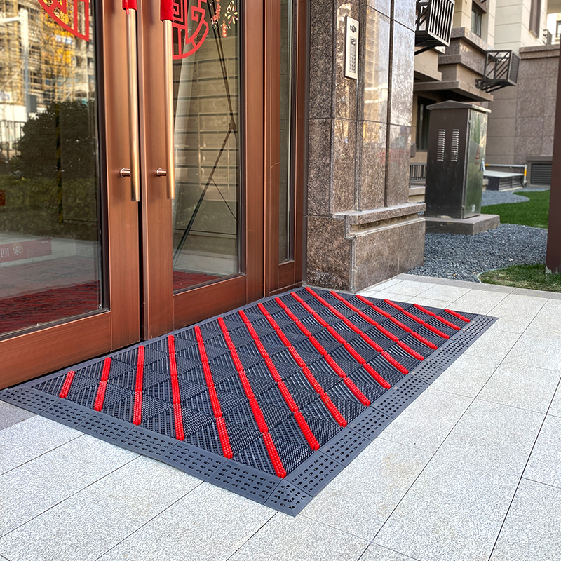 定制楼道单元门口地垫室外防滑防水门厅除尘脚垫户外门垫商用
