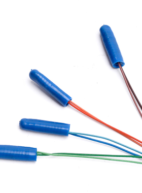 蓝色接线子 防水网线接线子 冷压接线端子电信B型接线子100个一包