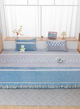 奶绒加厚秋榻榻牛ASDR547米床盖珊瑚绒法兰绒炕202冬4新盖款土炕