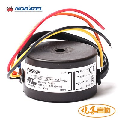 进口 NORATEL 箭猪 15W 双6V 9V 12V 15V 环牛 密封环型变压器