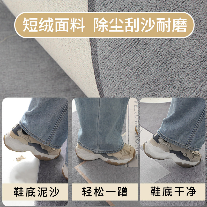 入户门地垫轻奢进门垫门口垫子客厅家用脚垫室内玄关进户门地毯子