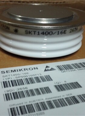 SEMIKRON SKT1400/12E/14E SKT1400/16E/18E 平板型可控硅 晶闸管