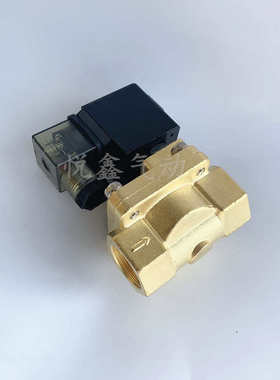 高压电磁阀PU225-04ASLP-154分式12V先导220V24VDN15电磁阀