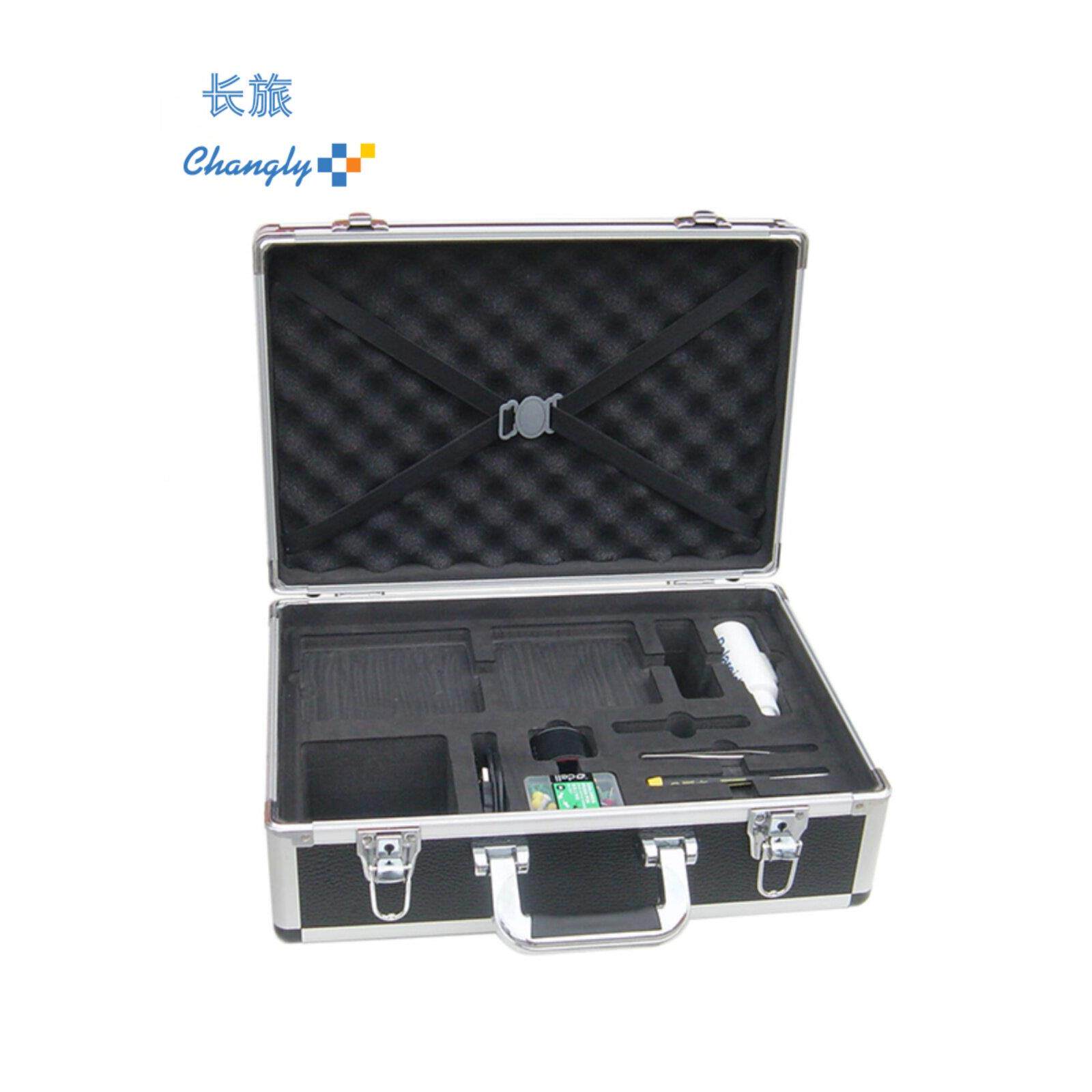 铝合箱手提式工具绵箱内942衬海防箱震箱五金工具文件收纳盒定金
