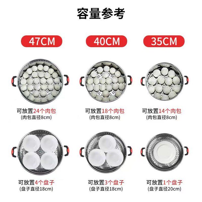小金刚蒸包子机蒸菜锅插电商用不锈钢电蒸锅三层家用多功能早餐店