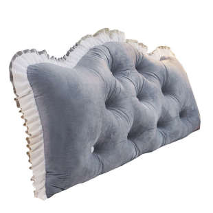 床头软包靠背榻榻米无大腰靠枕床上固定护卧室靠垫可防撞头床双人