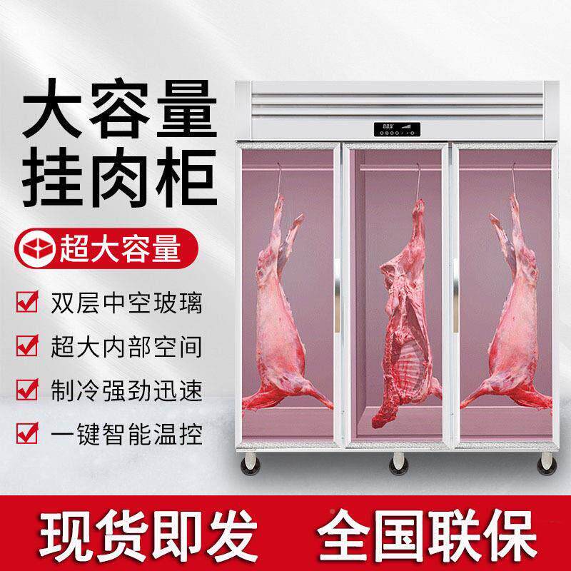 肉柜超大挂冷容量单门双门三门立式鲜281肉柜藏冷冻牛羊肉展排酸