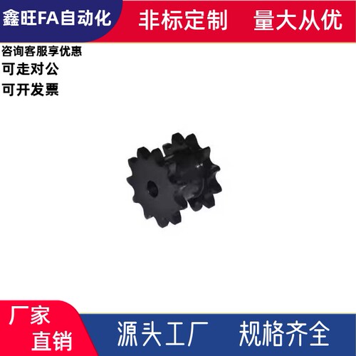 双排链轮VLR11-50-12 13 14 15 16 17 18 19 20 21-D18D20D25D28