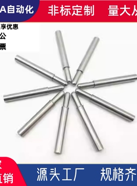 精密小径弹簧柱塞ZAS03-D1.5D2D3D4D5-H1.5H3H6H9H8H12锥头销R角