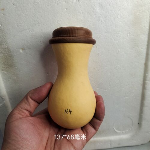 天然手把文玩本长鸡心蝈蝈虫具葫芦工艺品皮质老成瓷实一物一图
