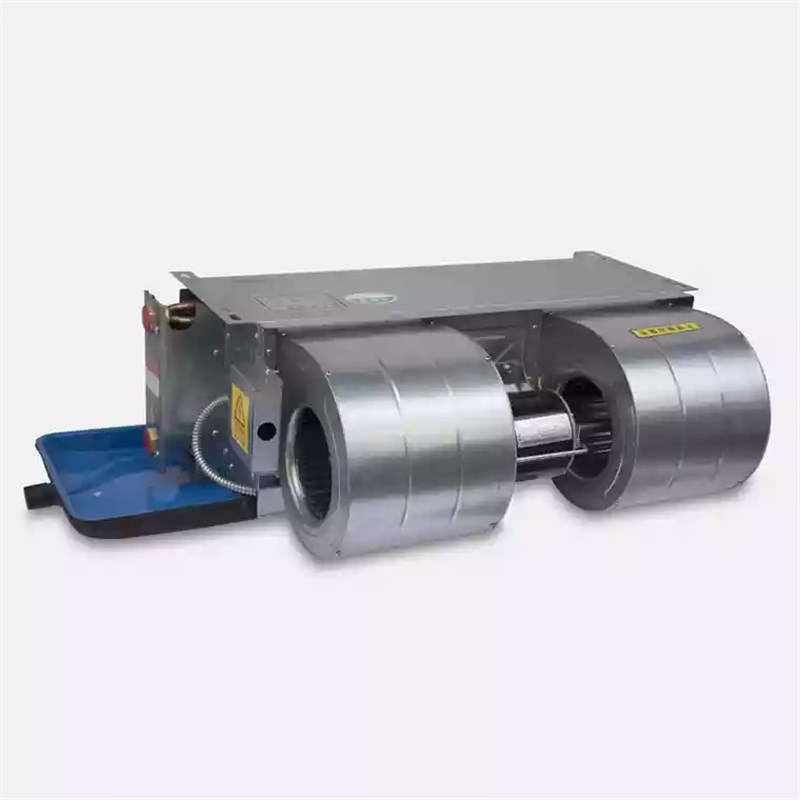 卧式暗装新风机盘管机组冷暖型水空调中央新风系统盘管智能盘管机