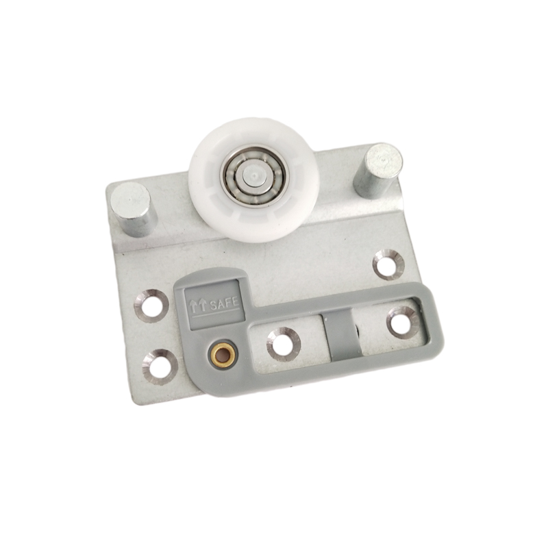 欧标外挂趟门轮配件 衣柜移门吊轮E008吊轨道轮 推拉门滑轮热卖