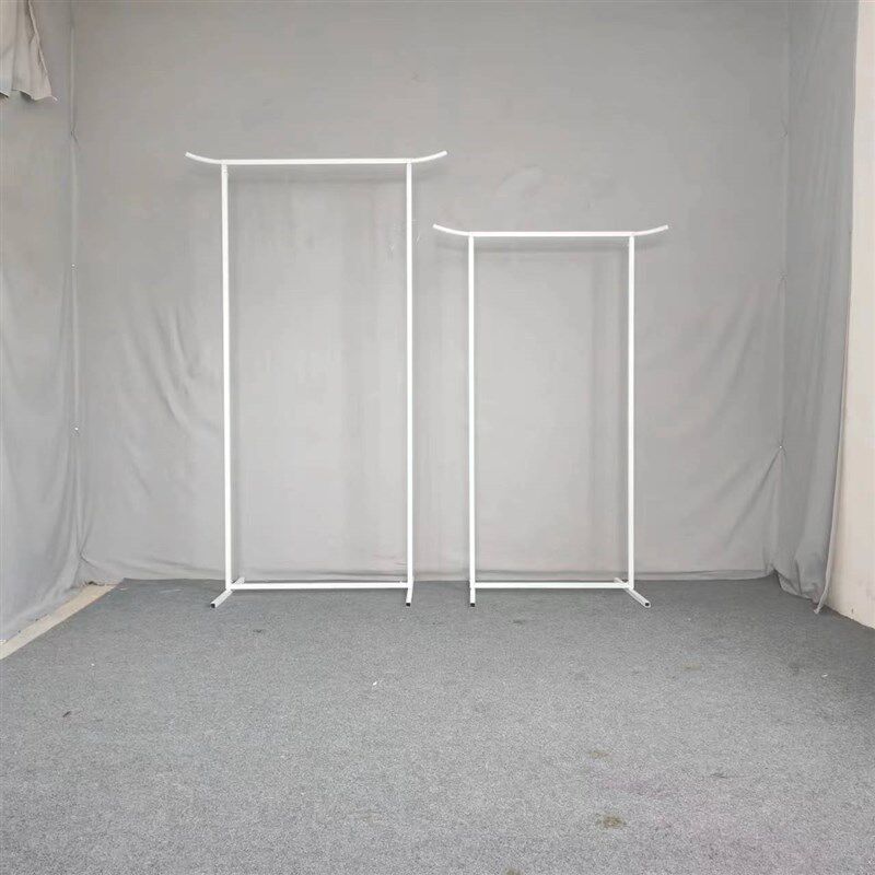 婚庆道具指示牌花迎宾艺花架婚礼现场背景架铁艺黑色迎宾异形牛角