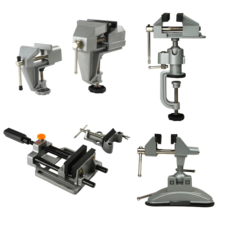 平口钳 平口台虎钳 高精度 铝合金平推式桌虎钳 夹持小台钳